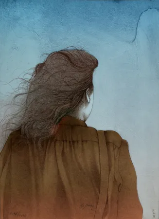 石版画 Bruni - Solitudine, 1982 - Hand-signed