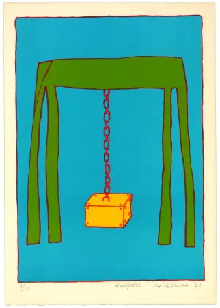 石版画 Brusse - Sans titre