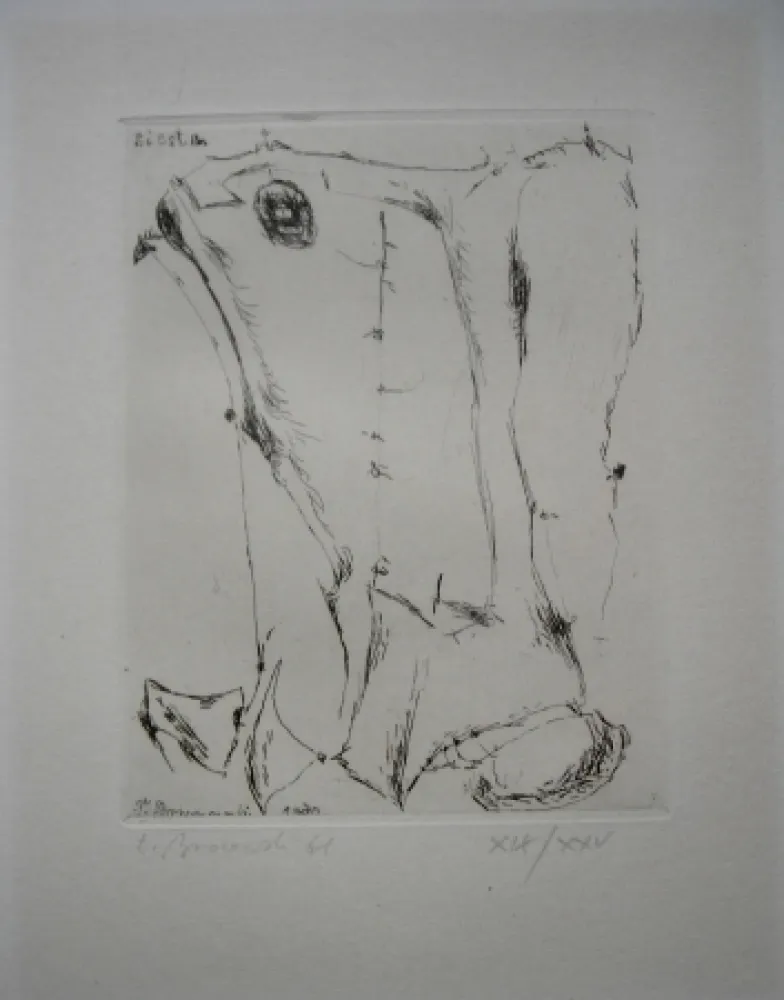 蚀刻版画 Brzozowski - The international avant garde 4