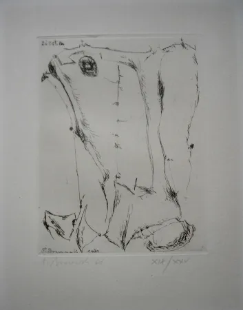 蚀刻版画 Brzozowski - The international avant garde 4