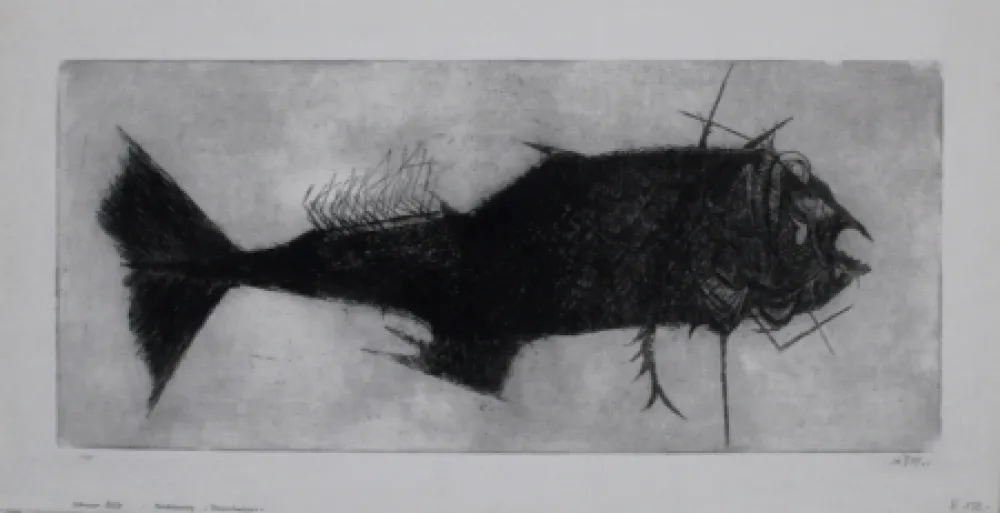 版画 Bub - Steinbeisser