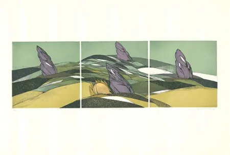 蚀刻飞尘法 Buchholz - Landschaft