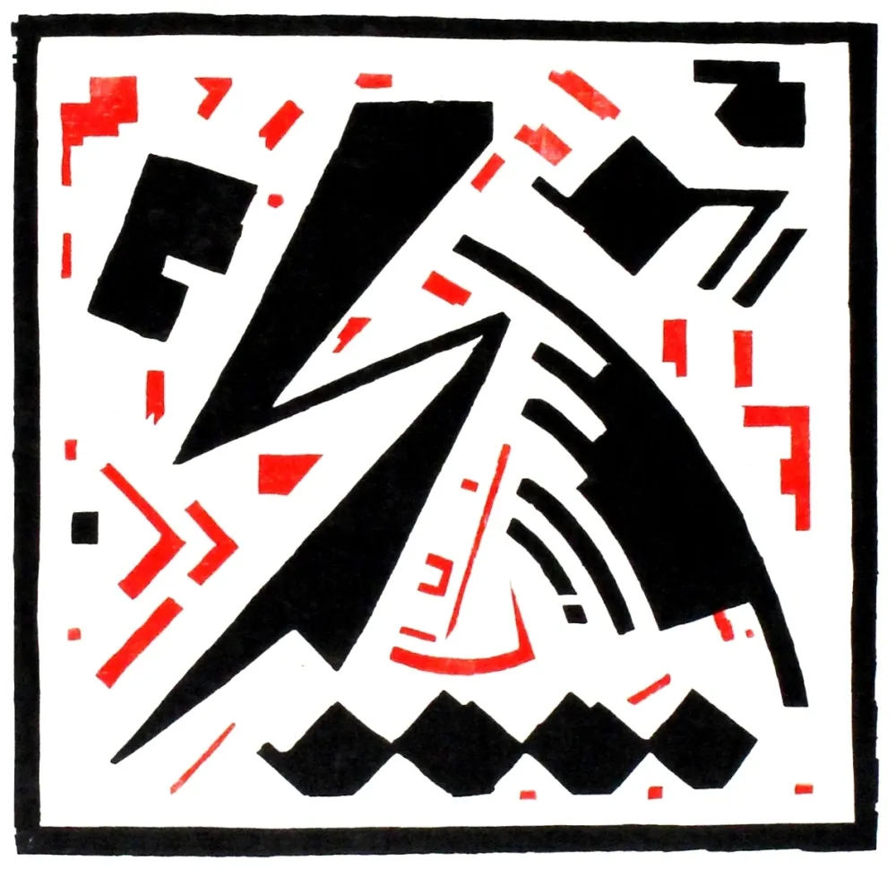 木刻 Buchholz - Ohne Titel (No Title)