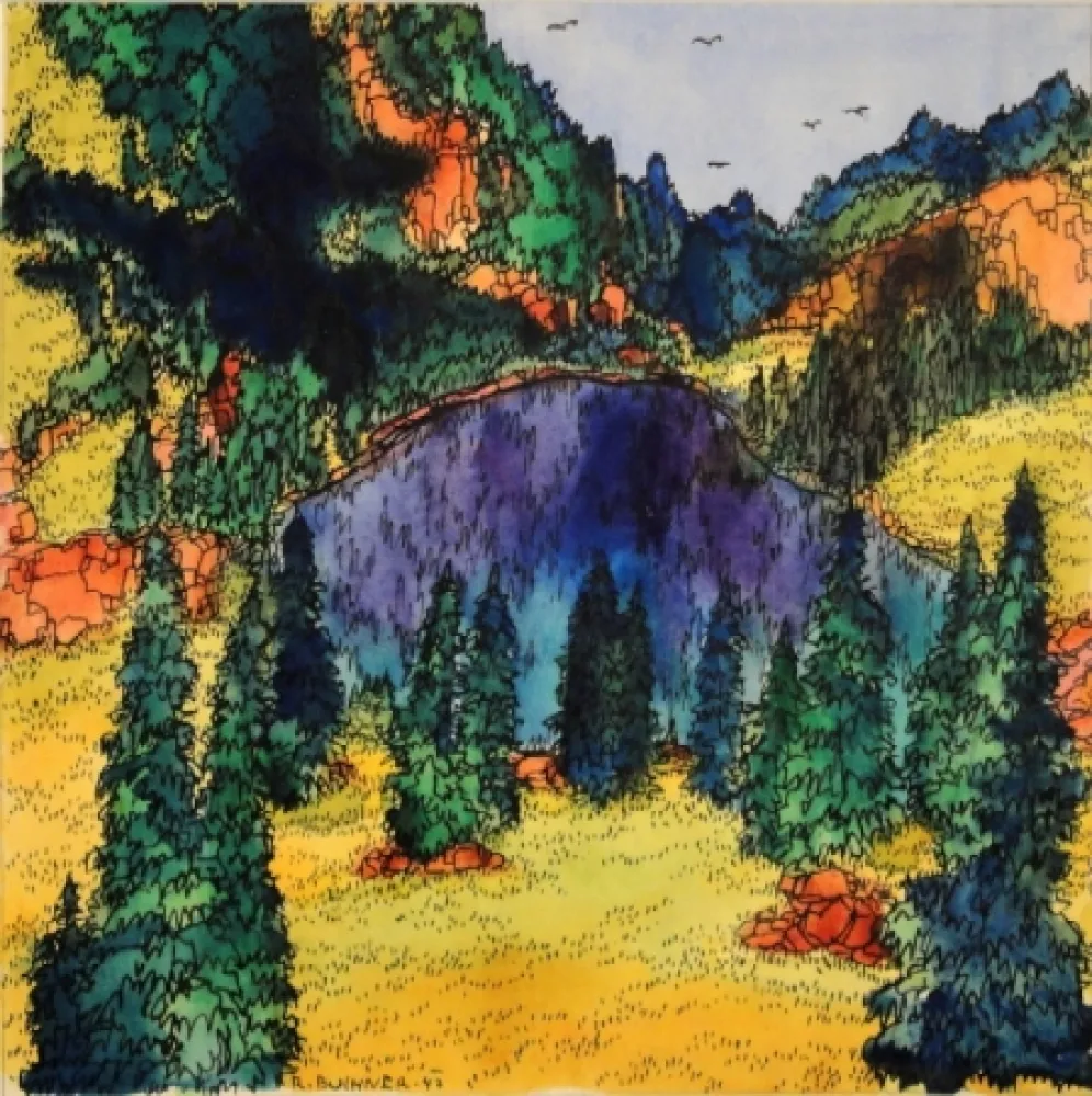 单版画 Buchner - Untitled