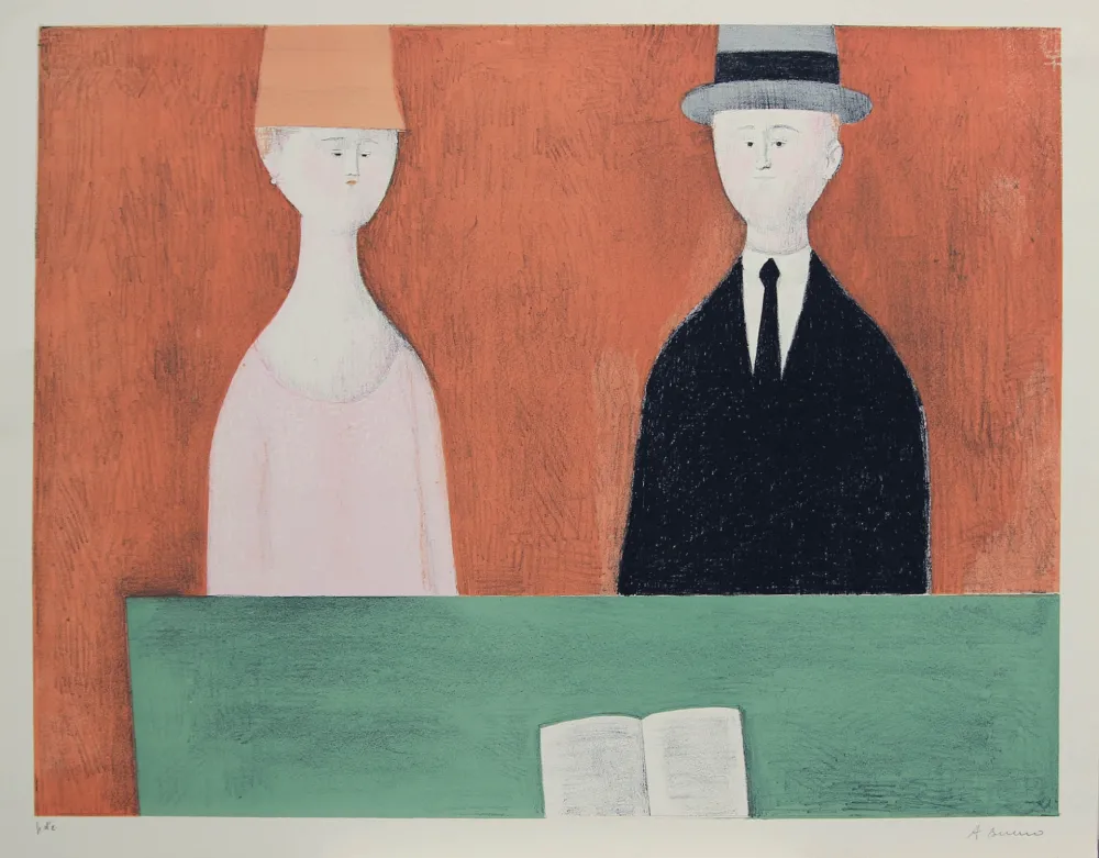 石版画 Bueno - UNTITLED