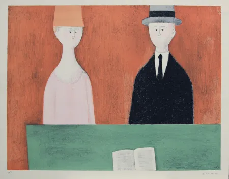 石版画 Bueno - UNTITLED