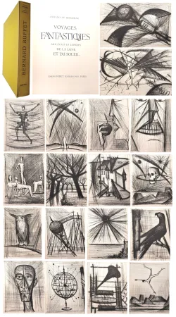 插图书 Buffet - Bernard BUFFET Graveur - CYRANO DE BERGERAC. Voyages fantastiques aux états et empires de la lune et du soleil.