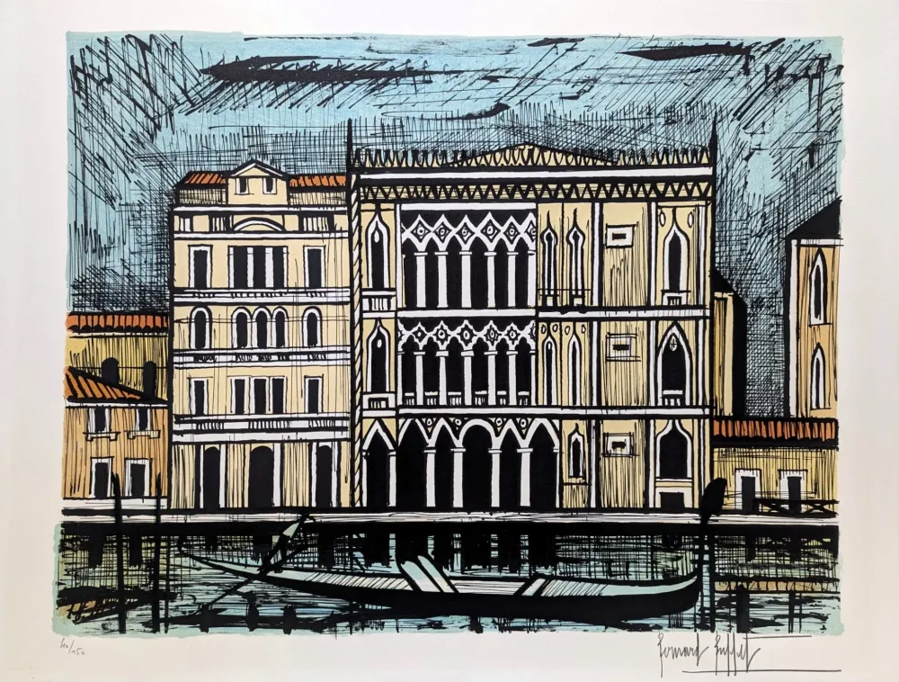 石版画 Buffet - Ca' d'oro 