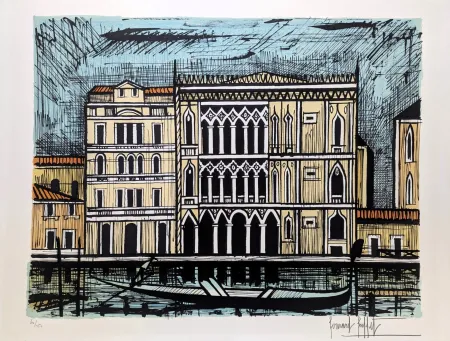 石版画 Buffet - Ca' d'oro 