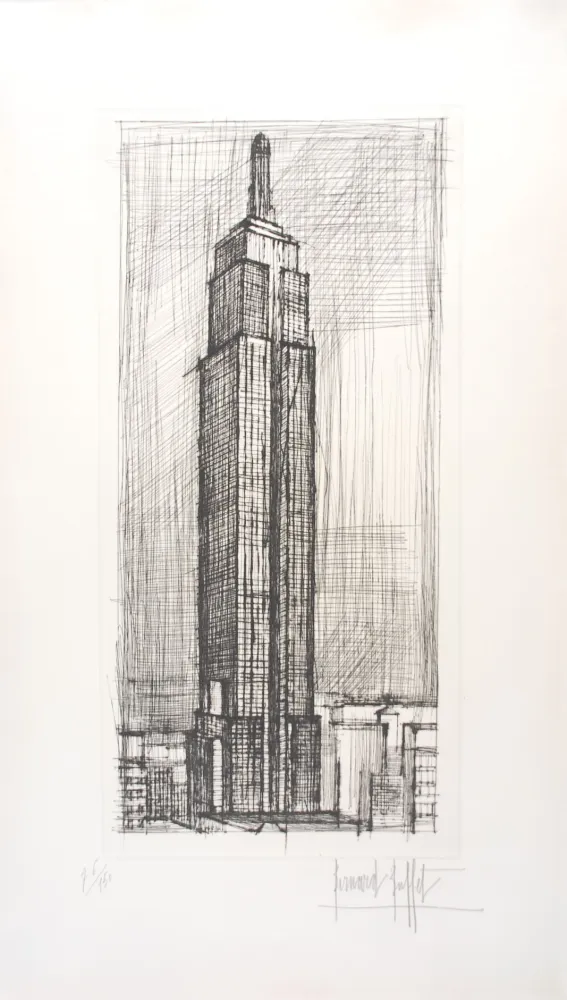 干刻版画 Buffet - EMPIRE STATE BUILDING