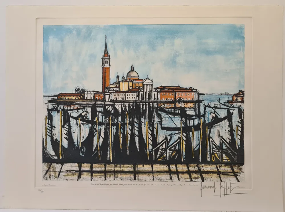 版画 Buffet - Isola di San Giorgio Venezia 