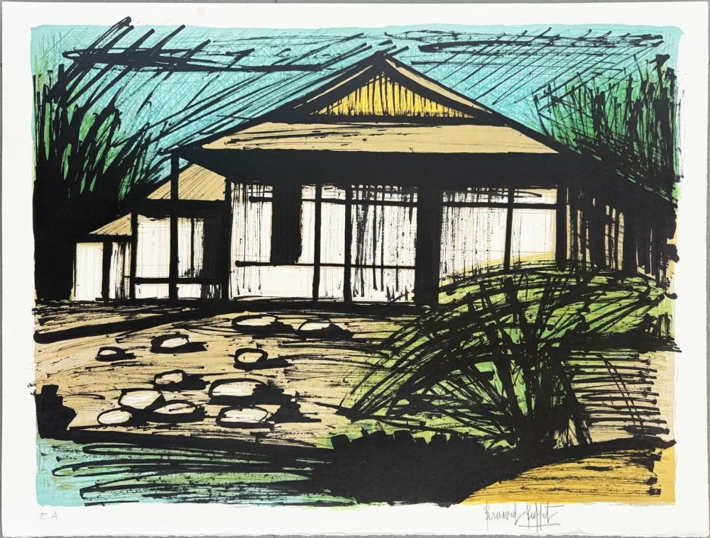 石版画 Buffet - Katsura Rikyu-Kyoto