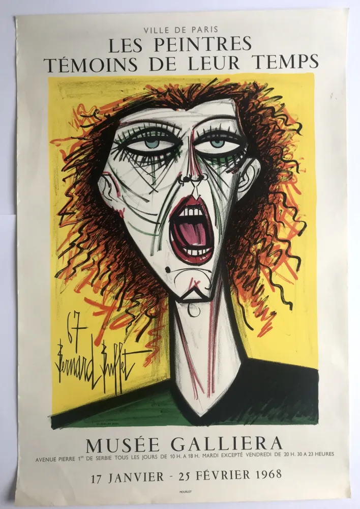 海报 Buffet - Le Cri  / Musée Galliera