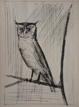 版画 Buffet - Le Hibou