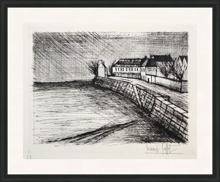 干刻版画 Buffet - LE QUAI