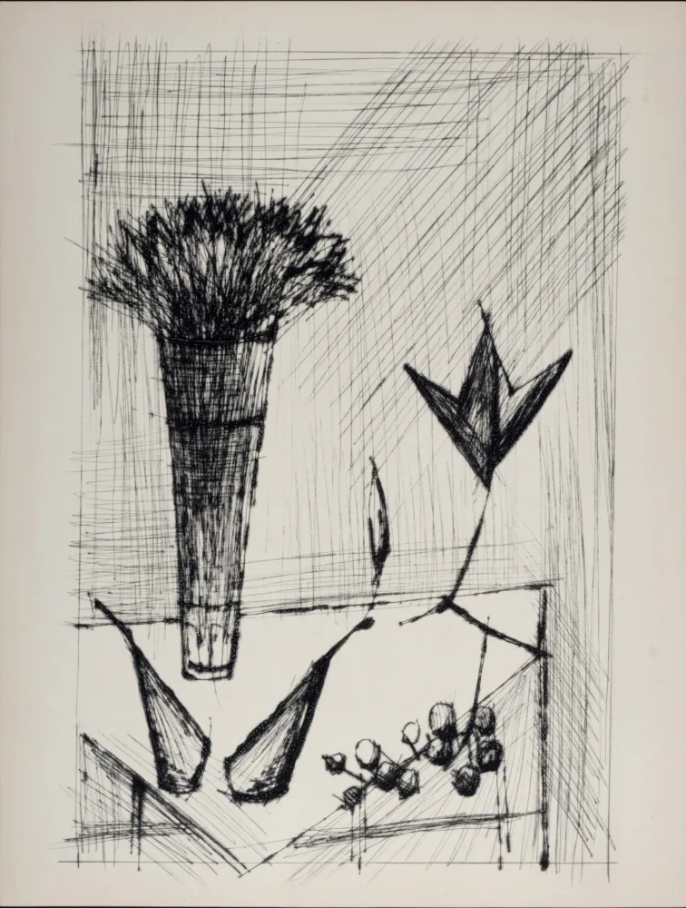 干刻版画 Buffet - Naples #3, 1959