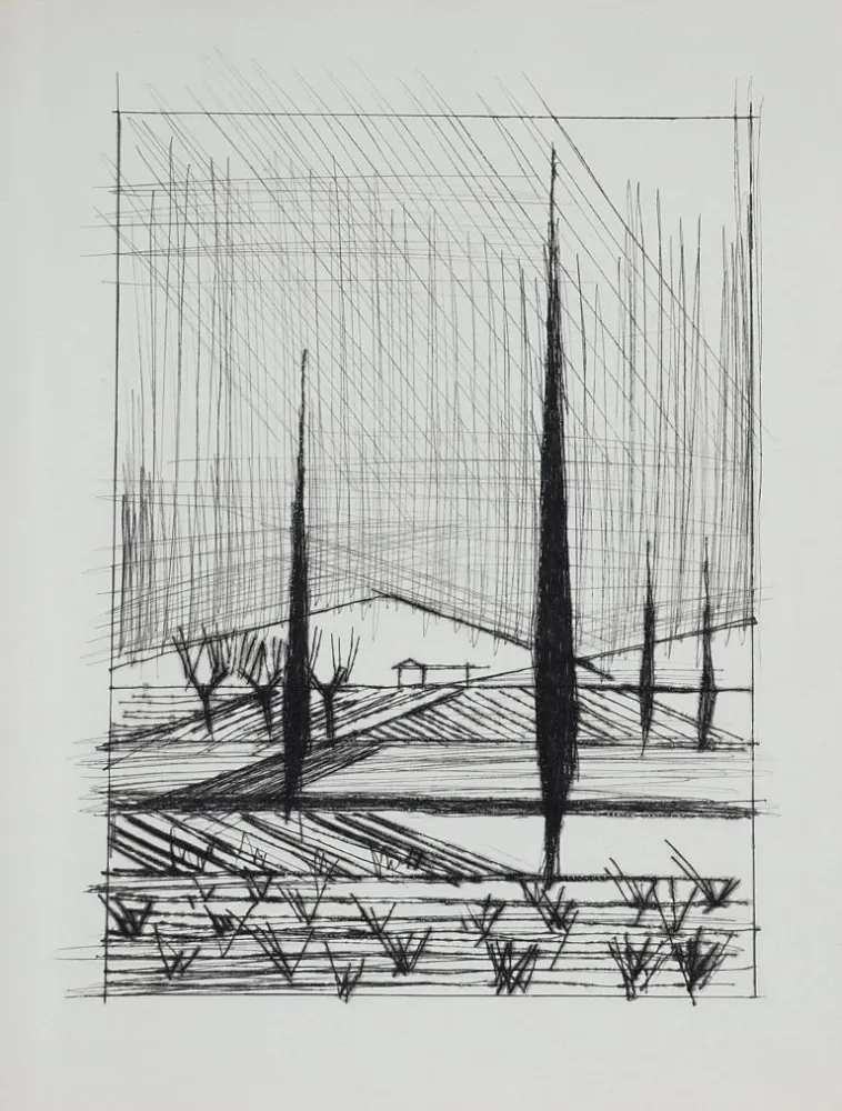 干刻版画 Buffet - Naples, ca