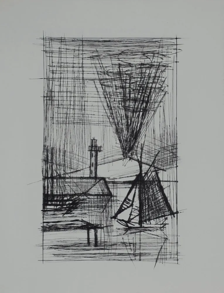 干刻版画 Buffet - Naples, ca.