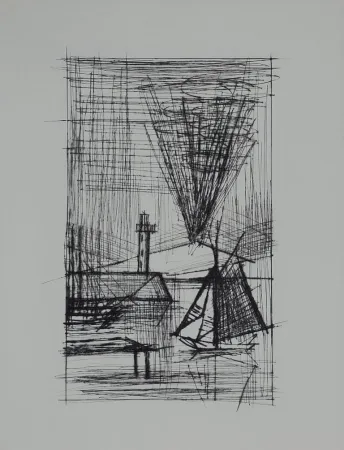 干刻版画 Buffet - Naples, ca.