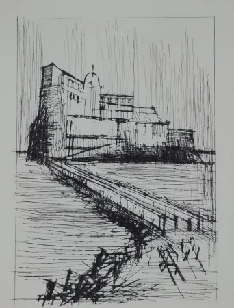 干刻版画 Buffet - Naples, ca.