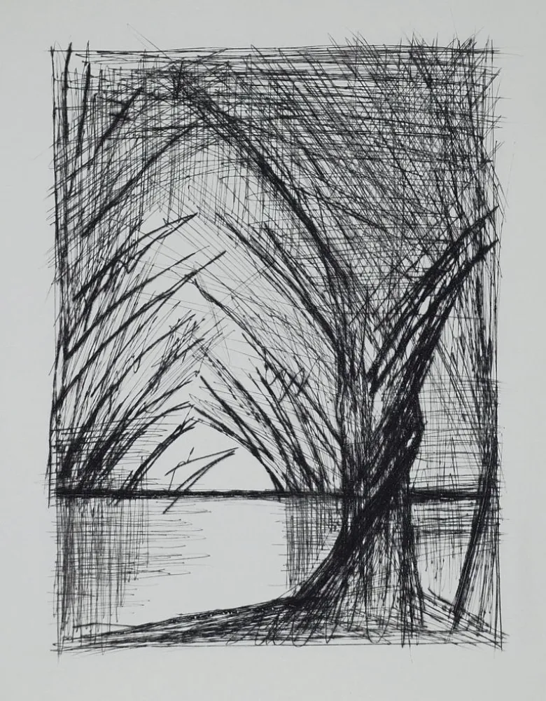 干刻版画 Buffet - Naples, ca.