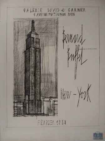 版画 Buffet - New York : Empire State Building