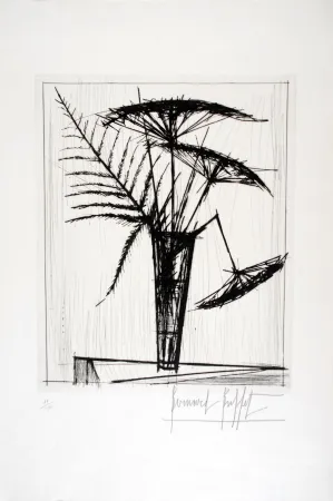 干刻版画 Buffet - Ombelles