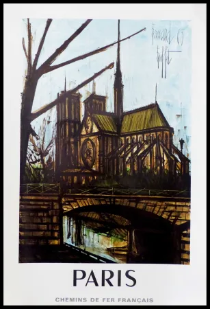胶版印刷 Buffet - PARIS NOTRE DAME