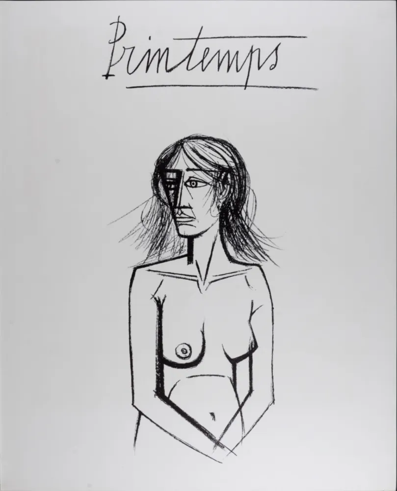 石版画 Buffet - Printemps, 1970