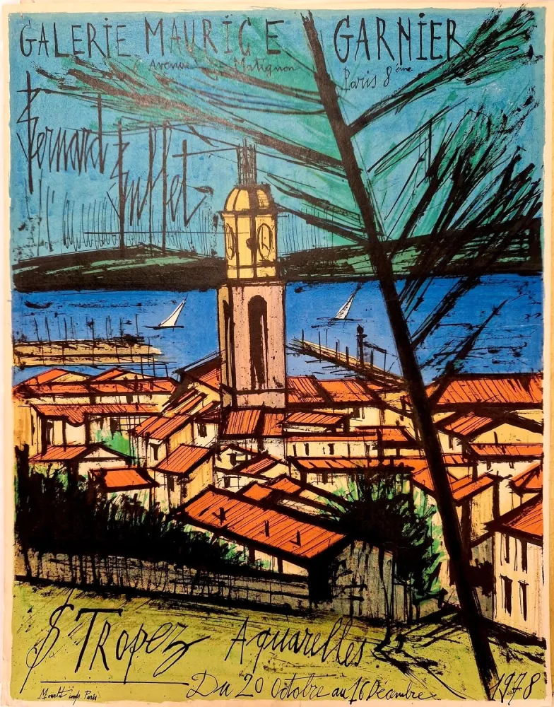 海报 Buffet - Saint Tropez