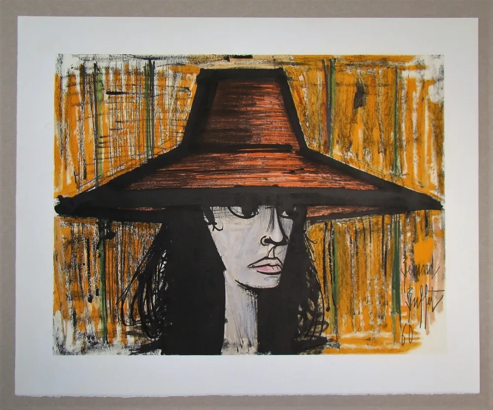 石版画 Buffet - Starlette, 1960