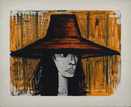 石版画 Buffet - Starlette, 1960 - Hand-numbered!