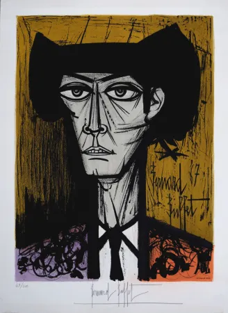 石版画 Buffet - Toreador, 1967 - Hand-signed!