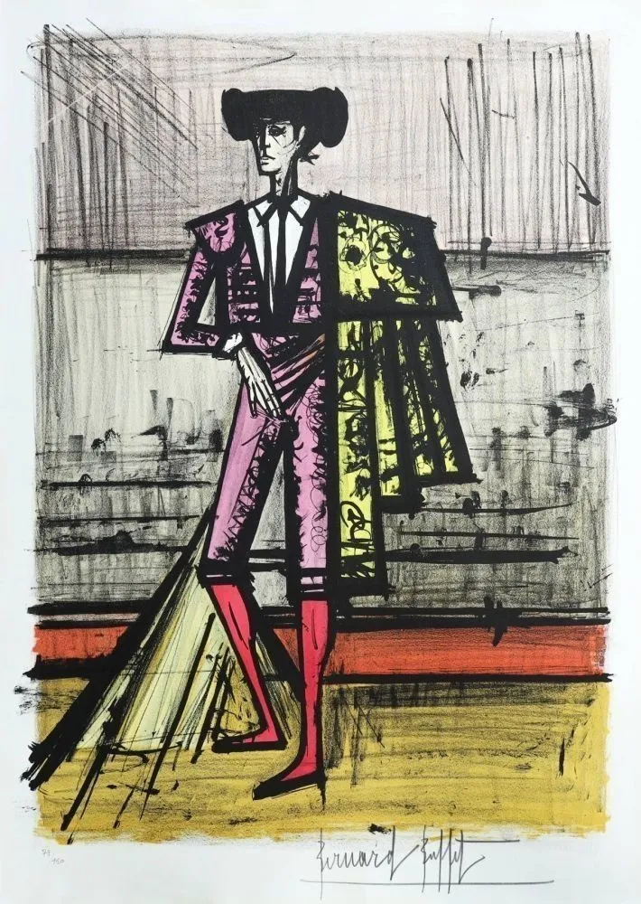 石版画 Buffet - Torero