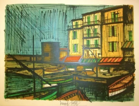 石版画 Buffet - Untitled