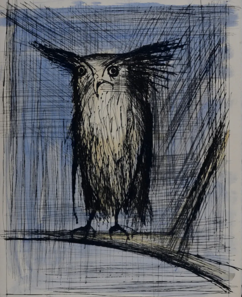 版画 Buffet - Voyages fantastiques de Cyrano de Bergerac, 1958