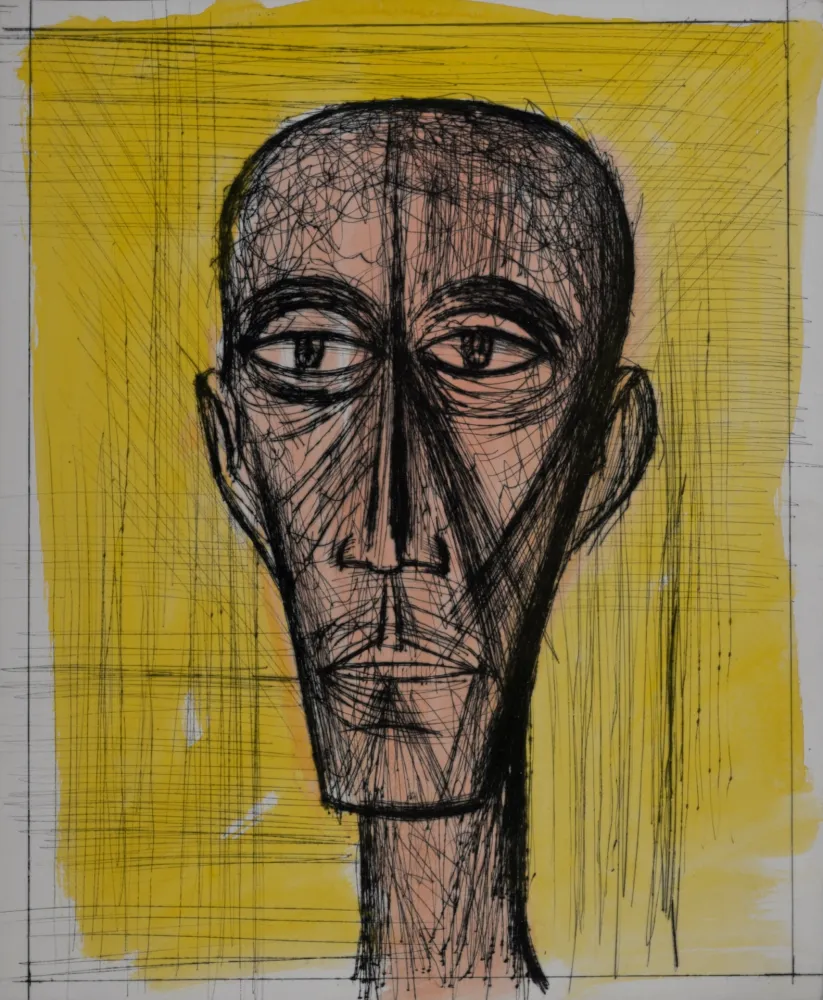 版画 Buffet - Voyages fantastiques de Cyrano de Bergerac, 1958