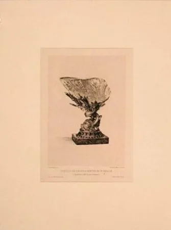 版画 Buhot - Coquille de girasole