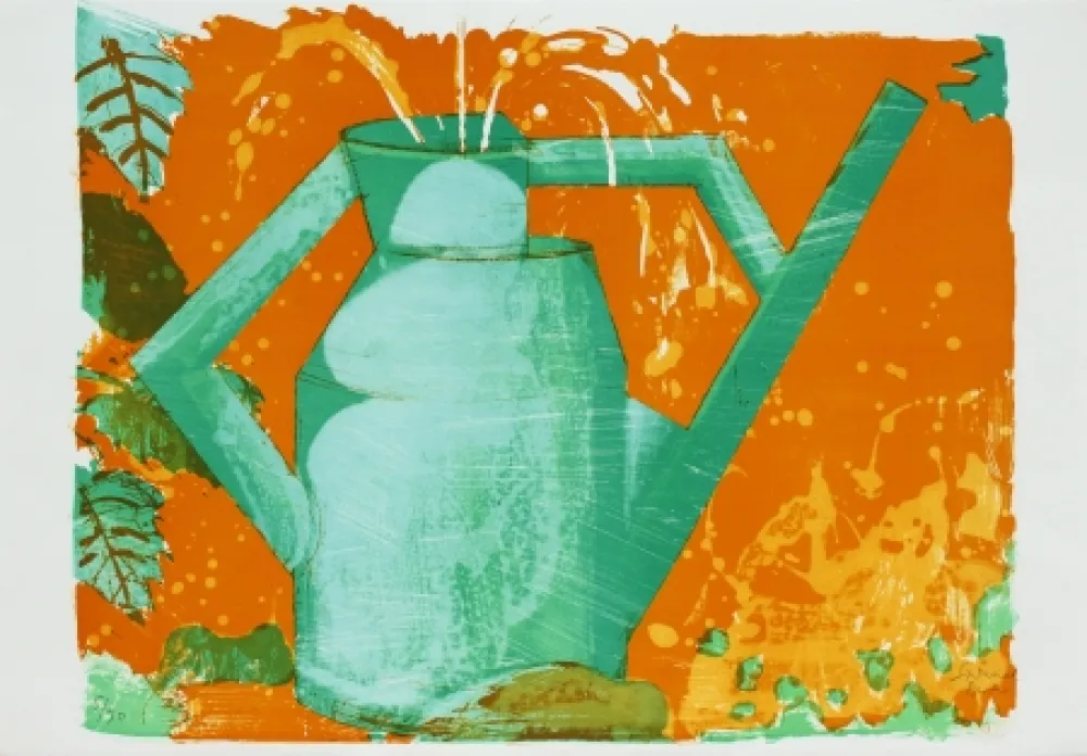 石版画 Buri - Giesskanne