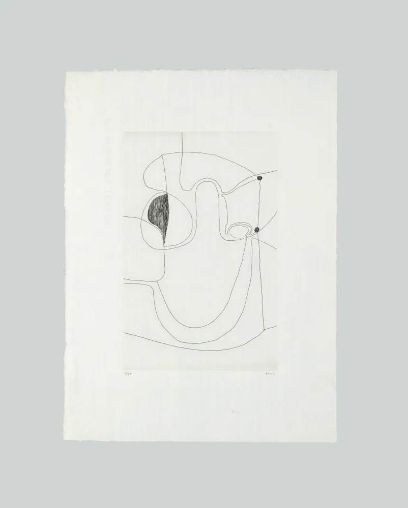 版画 Burri - Acquaforte 1