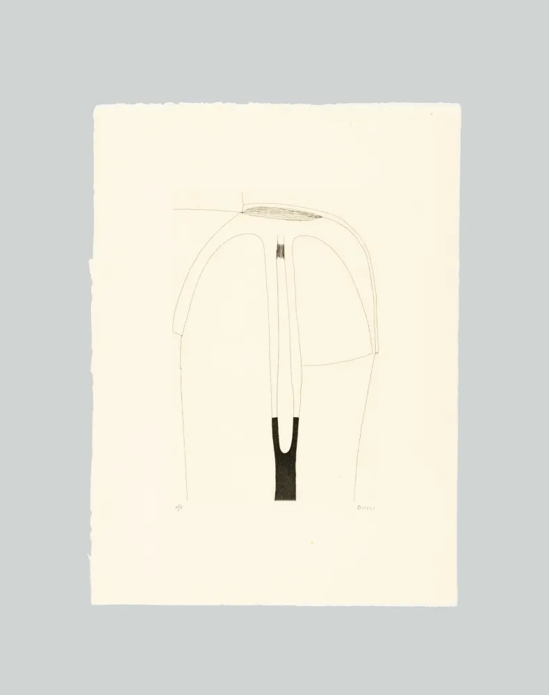 版画 Burri - Acquaforte 2