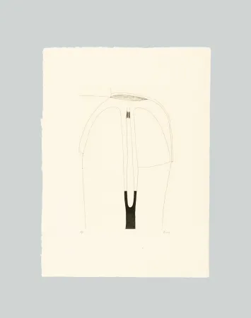 版画 Burri - Acquaforte 2