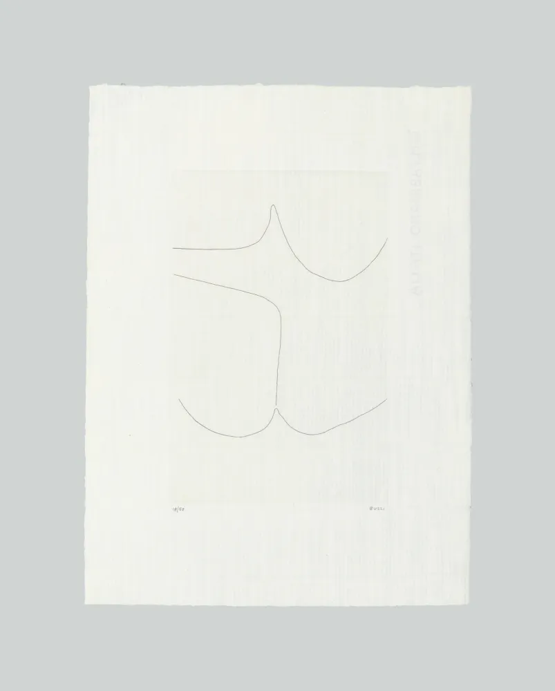 版画 Burri - Acquaforte 5