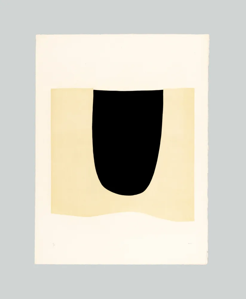 版画 Burri - Bianchi e neri I-D