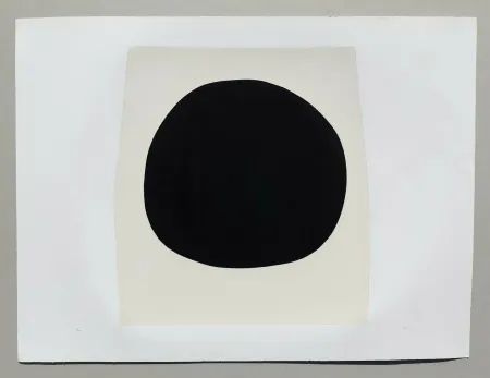 石版画 Burri - Bianchi e neri I - Tavola F