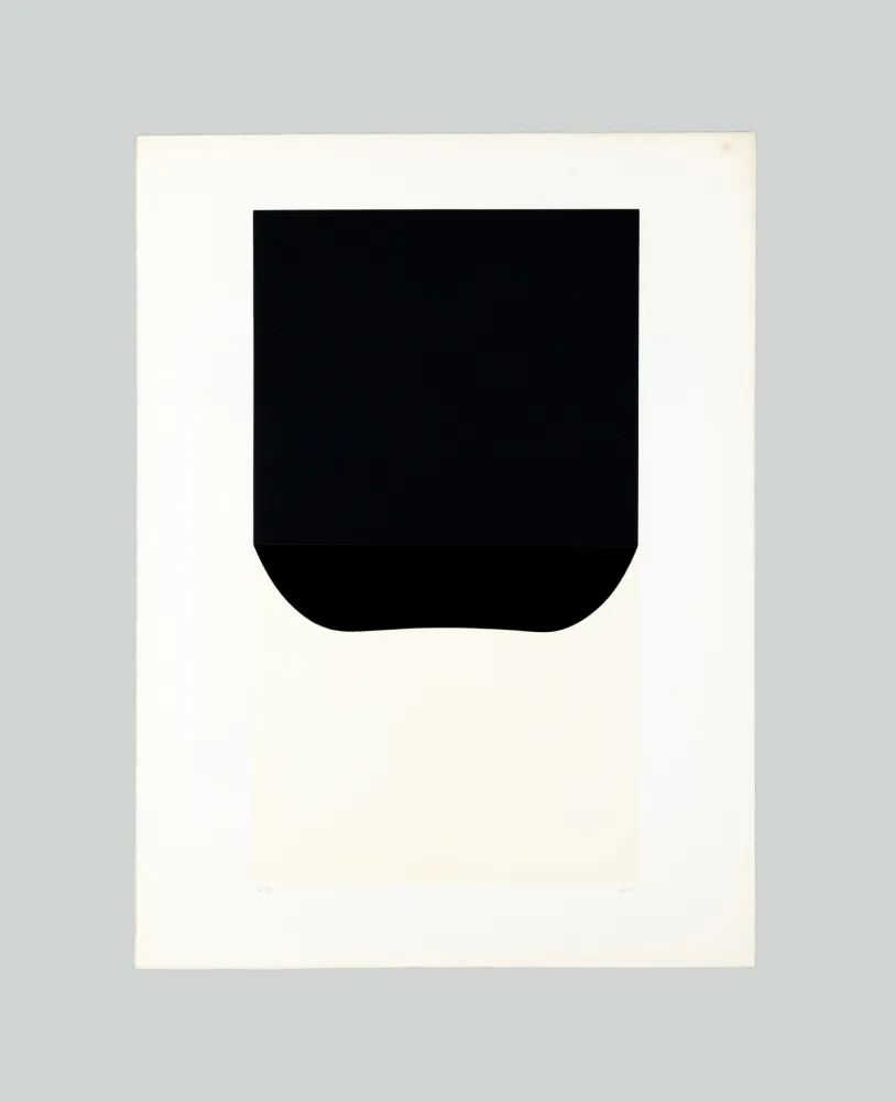 石版画 Burri - Bianchi e neri II-D