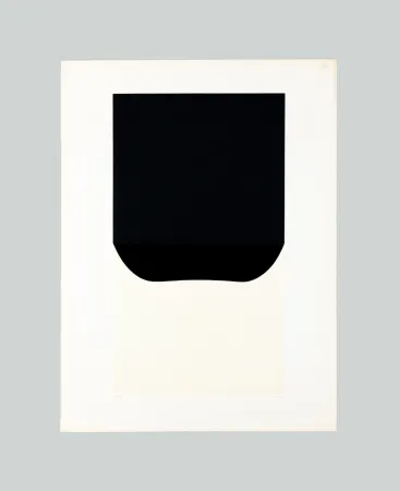 石版画 Burri - Bianchi e neri II-D