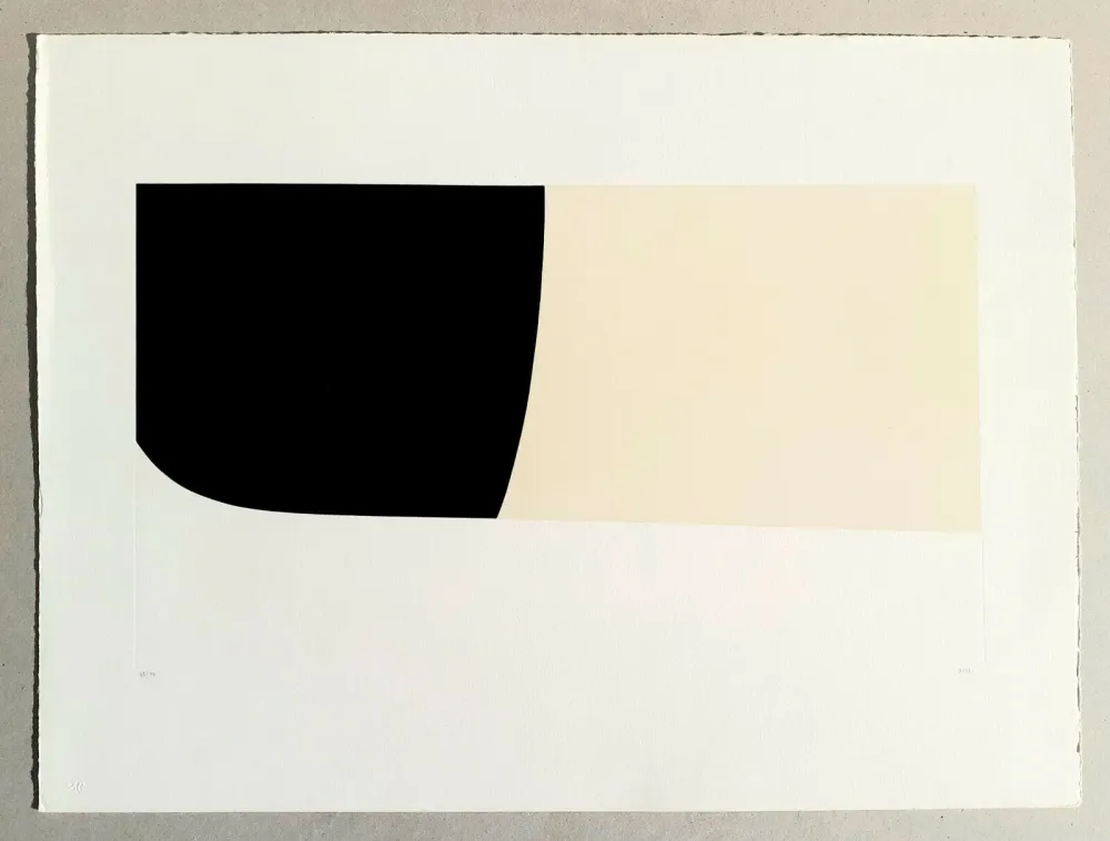 石版画 Burri - Bianchi e neri II