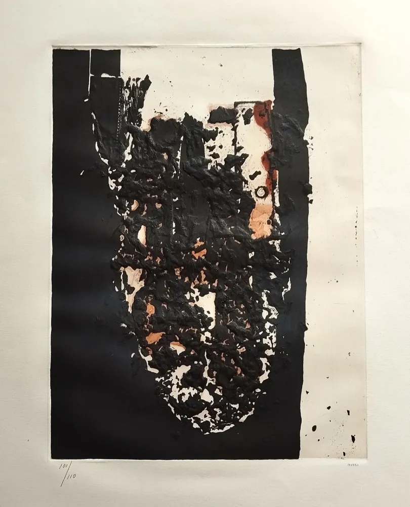 蚀刻飞尘法 Burri - Combustione