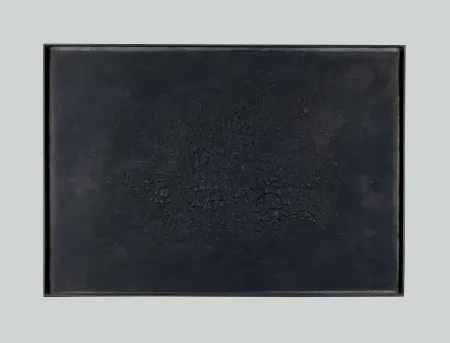 蚀刻飞尘法 Burri - Cretto Nero D